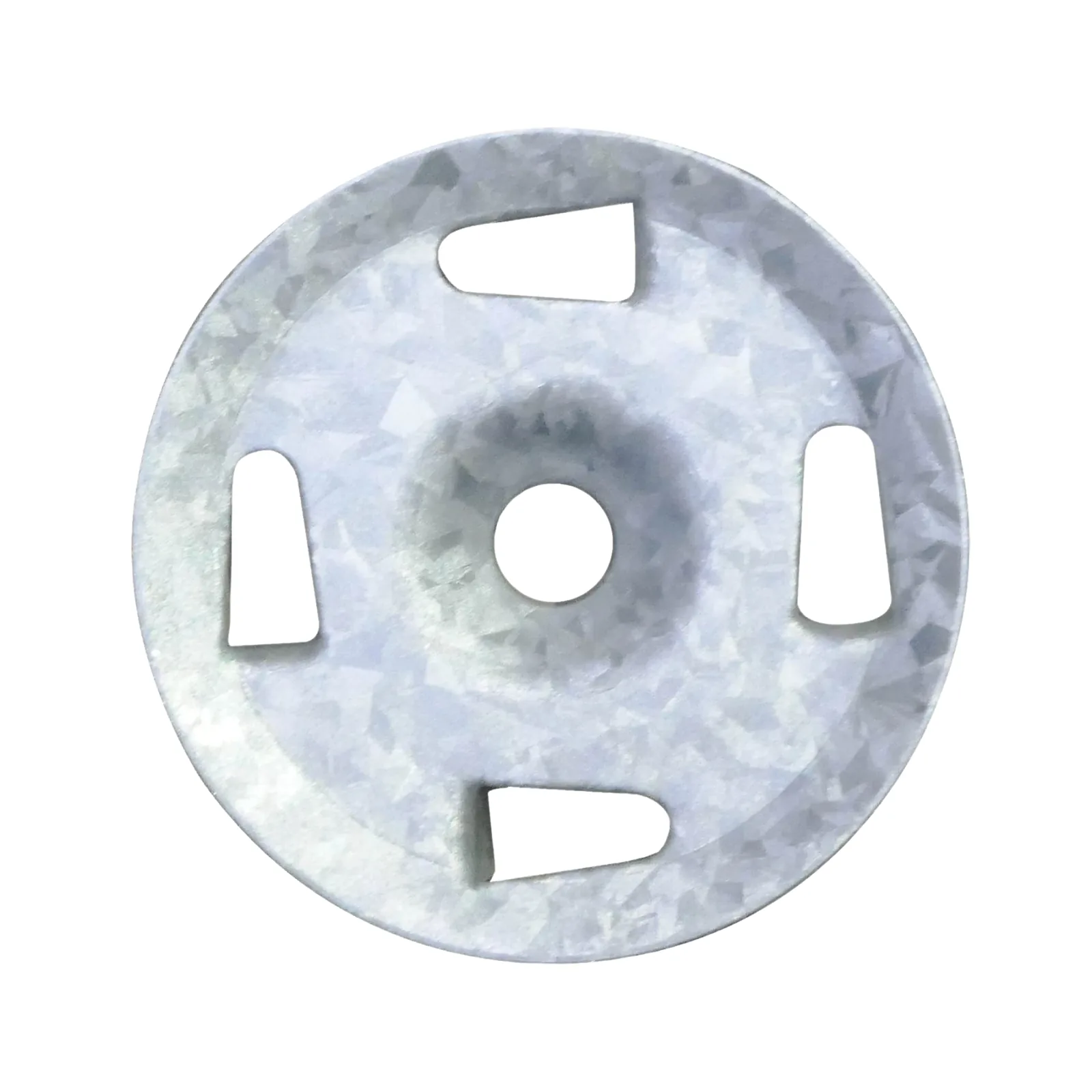 Canzeno galvanized washer with tabs for fixing shower backer board