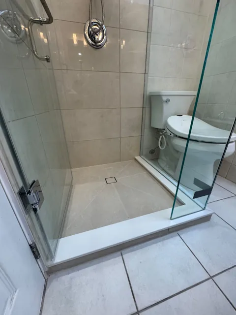 Shower to shower renovation in Newmarket, after Canzeno